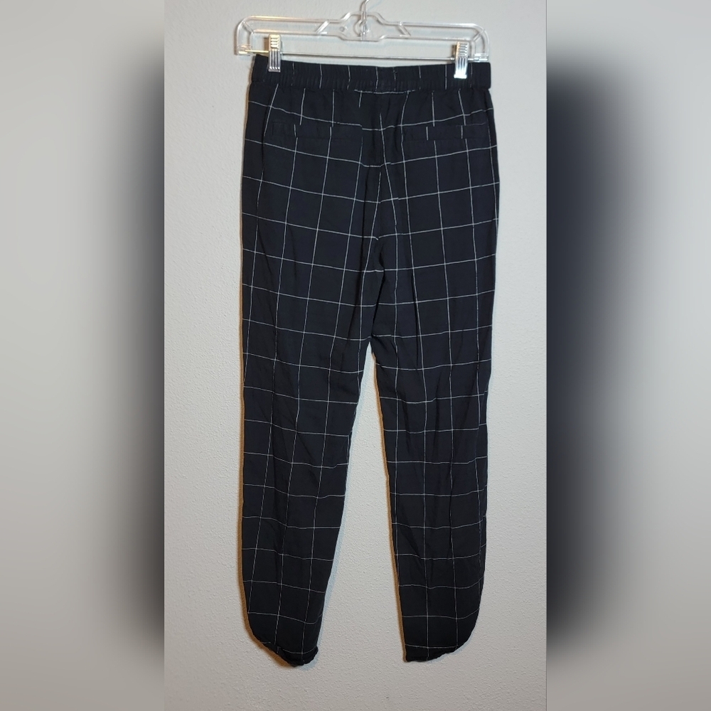 Marine Layer Allison Pant XS Black Tencel Elastic Waist Minimalist Quiet Luxury - Picture 3 of 9